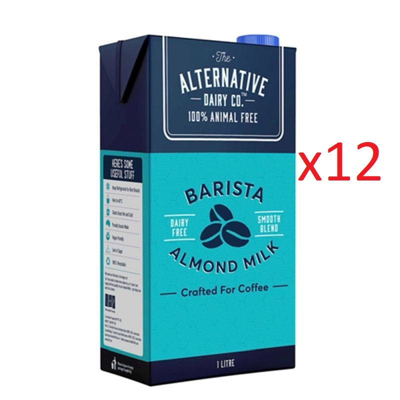 (Buy 1 carton) Alternative Dairy Co Barista Almond Milk 1 Liter x 12