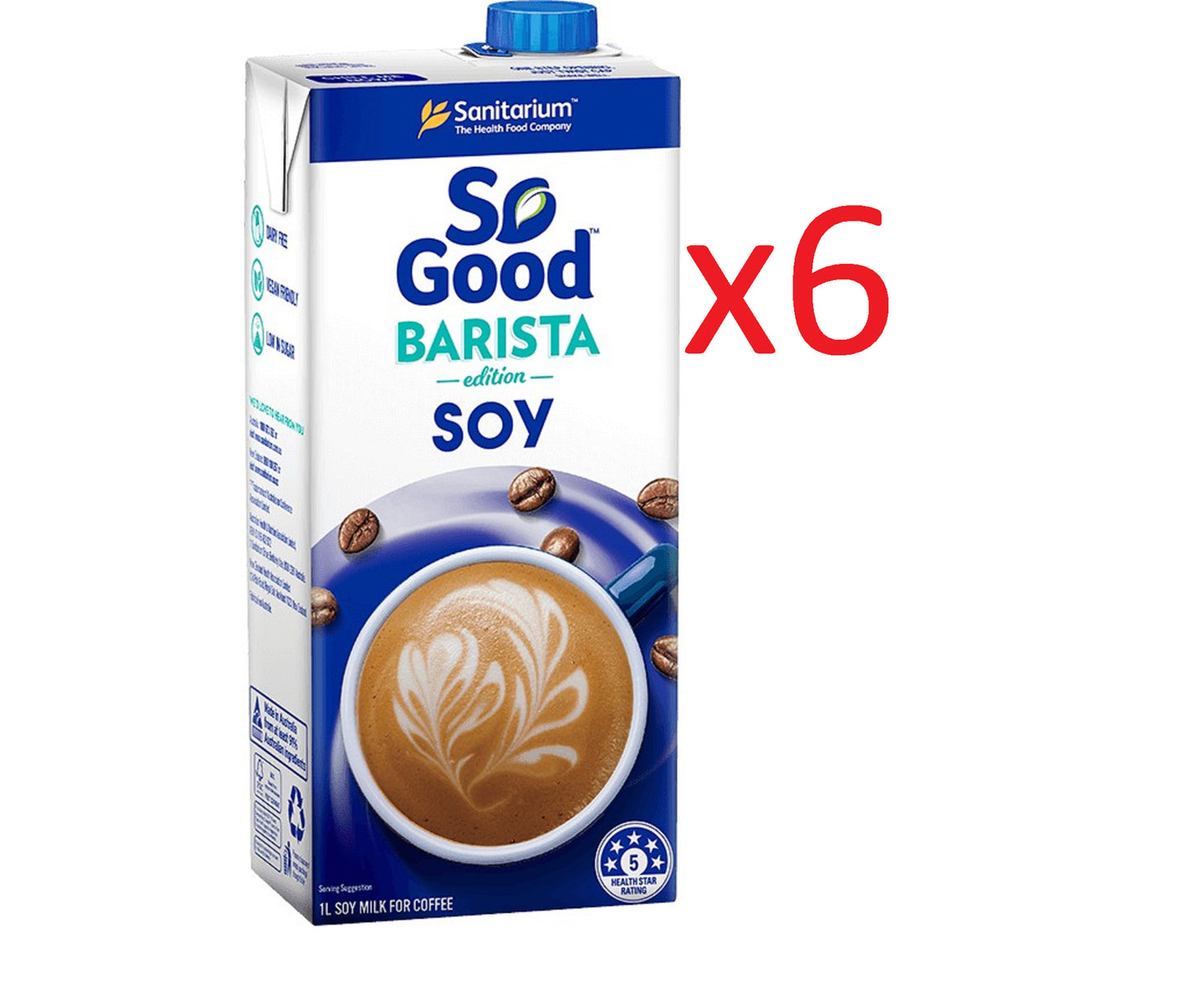(Buy 6) So Good Barista Soy 1 liter
