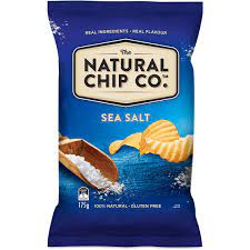 Natural Chip Co. Potato Chips - Sea Salt (175g)