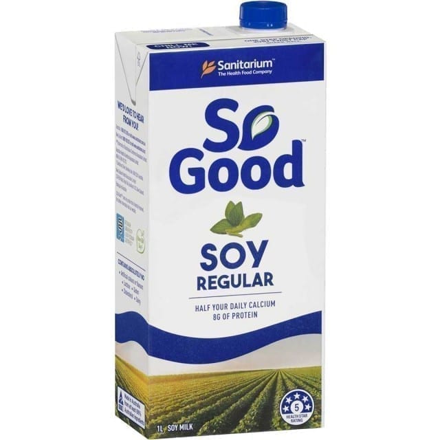 (Buy 3) So Good Soymilk Regular 1 Liter